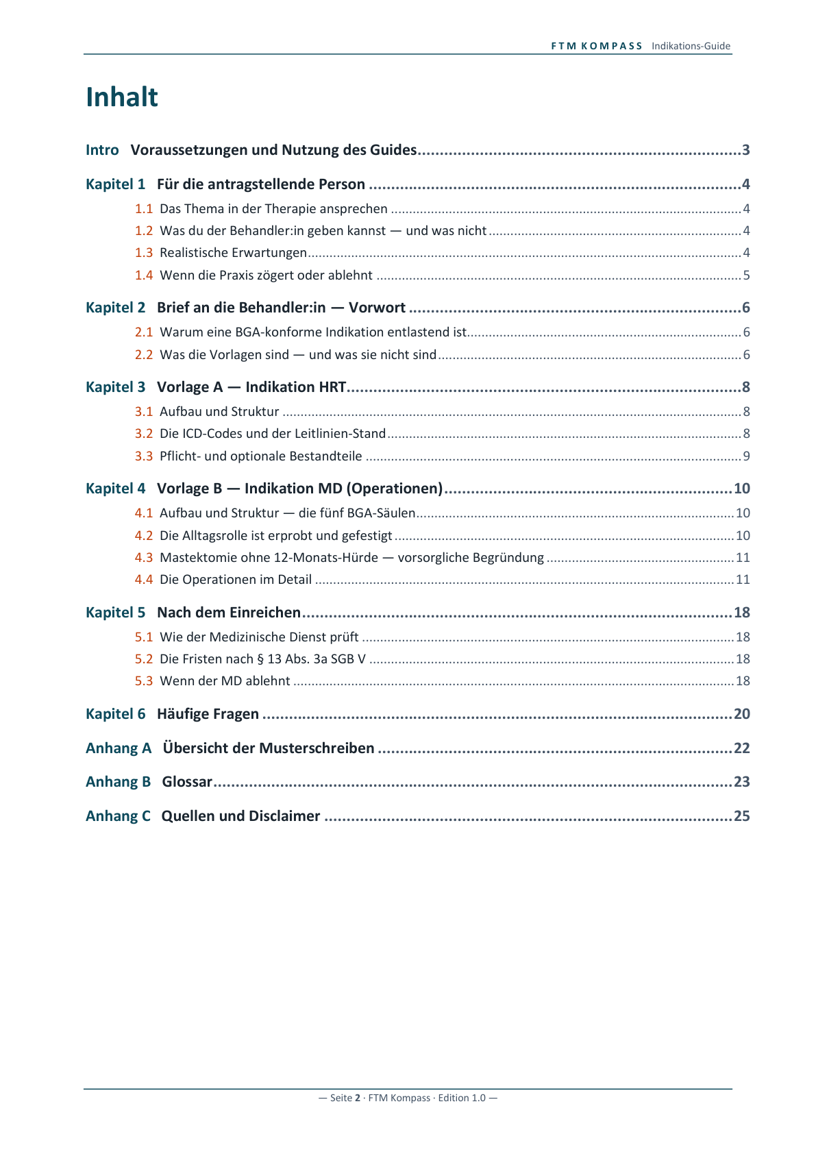 Vorschau 2 aus Indikations-Guide: HRT und OP-Indikationen